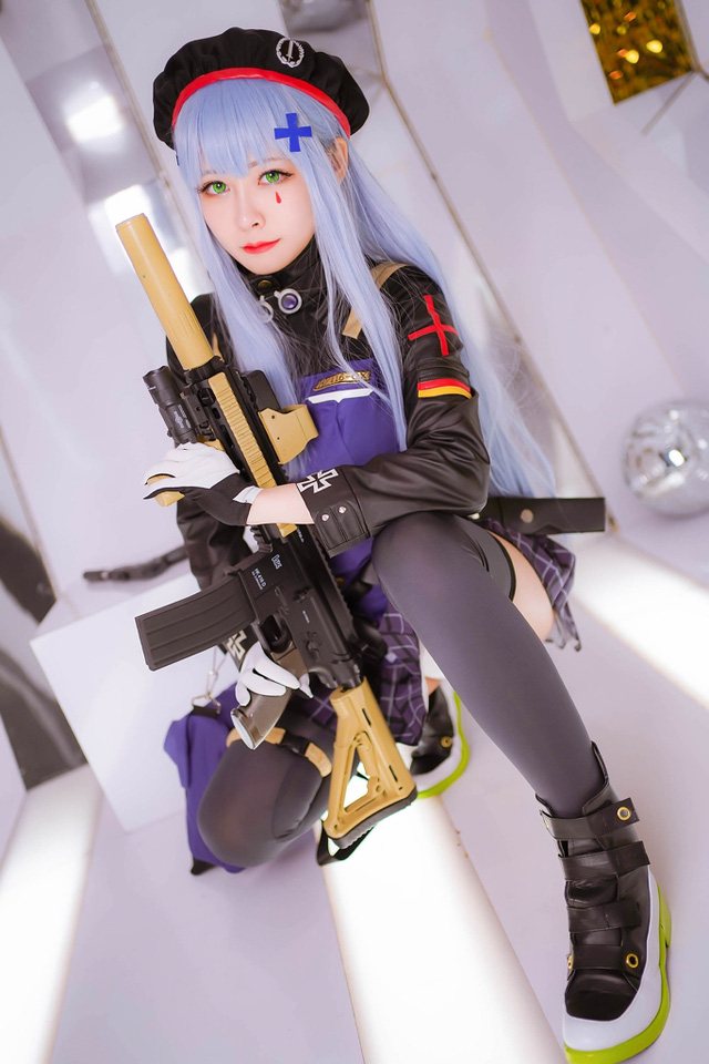 Arty亚缇 COS 《少女前线》中HK416 [Arty亚缇 cos 作品]-第1张图片