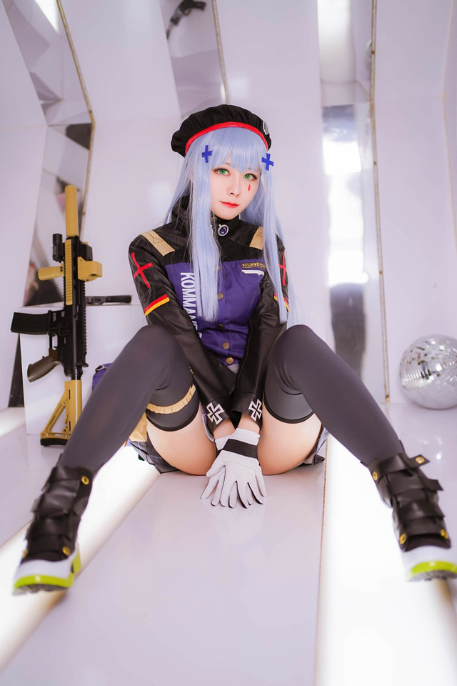 Arty亚缇 COS 《少女前线》中HK416 [Arty亚缇 cos 作品]-第3张图片