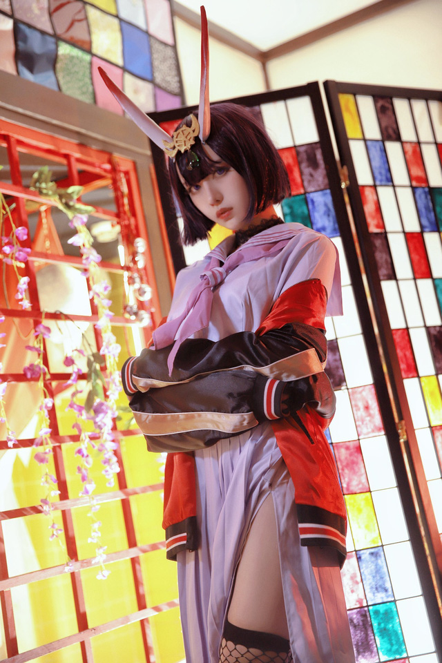 Shika小鹿鹿 COS“女魔王”酒吞童子 [Shika小鹿鹿 cos 作品]-第1张图片