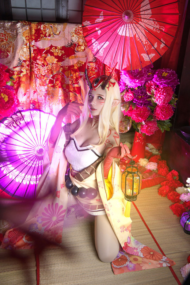 越南 coser Azami 在《Fate/Grand Order》中变身小妖精 cos 茨木童子-第4张图片