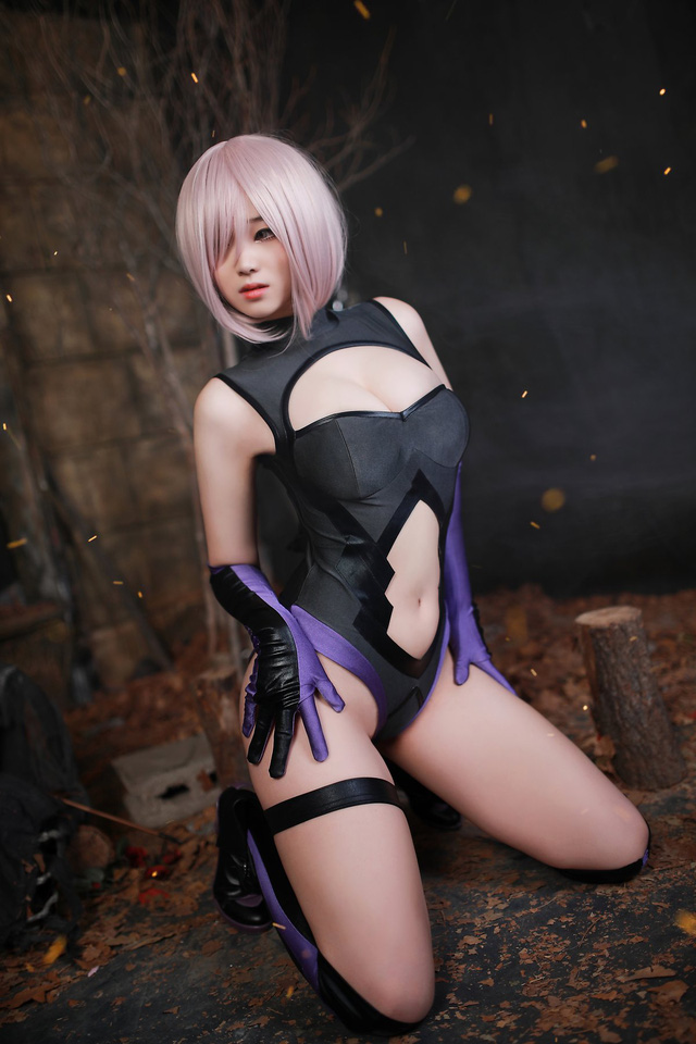 韩国 coser BamBi 在《Fate/Grand Order》变身温柔美丽“仆人”-第2张图片