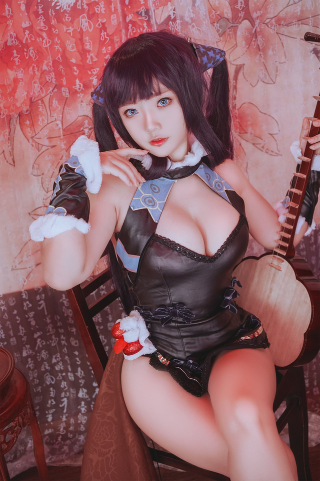 coser@Messie Huang 完美再现 Fate/Grand Order 中的杨贵妃-第4张图片