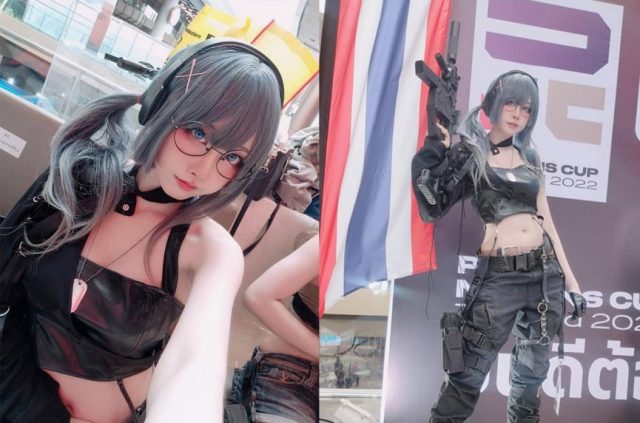 coser Kurumin 在 PUBG Nations Cup 2024 上 cosplay 美女狙击手-第1张图片