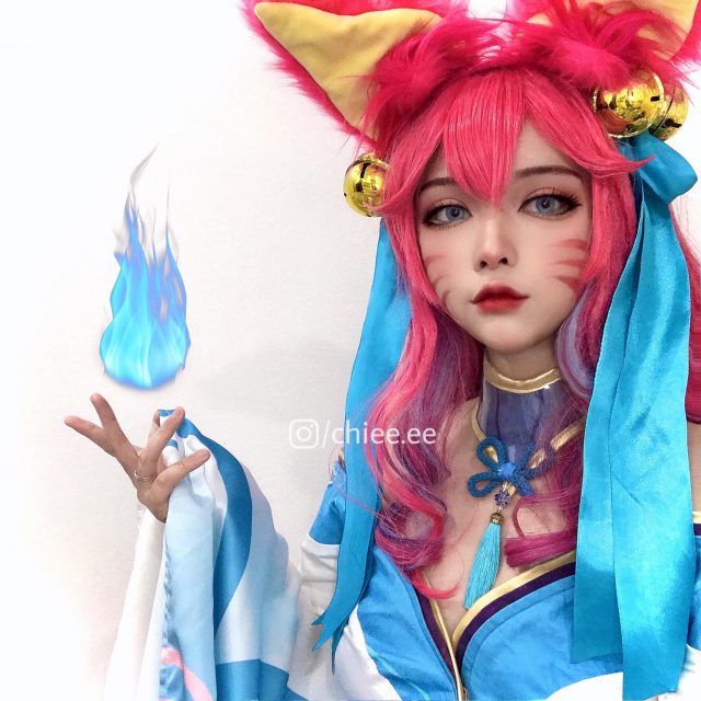 女主播coser多种风格的cosplay，让游戏社区“眼花缭乱”“头晕目眩”插图4