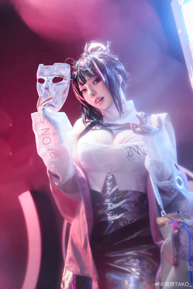 菌烨TAKO_cos 图集 | 菌烨tako 在《少女前线》变身薇 UL-CS5-第5张图片