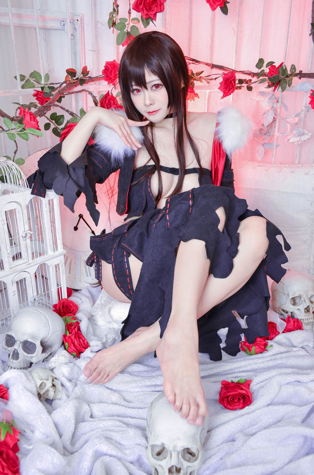 Arty亚缇cos虞姬 | Arty亚缇在《Fate/Grand Order》cos“虞美人”虞姬-第6张图片