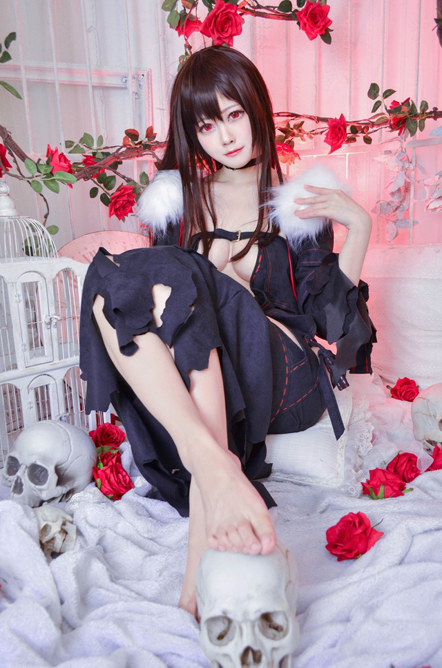 Arty亚缇cos虞姬 | Arty亚缇在《Fate/Grand Order》cos“虞美人”虞姬-第5张图片