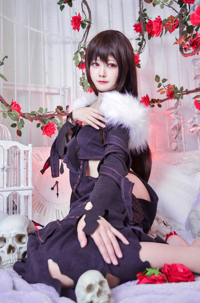 Arty亚缇cos虞姬 | Arty亚缇在《Fate/Grand Order》cos“虞美人”虞姬-第2张图片