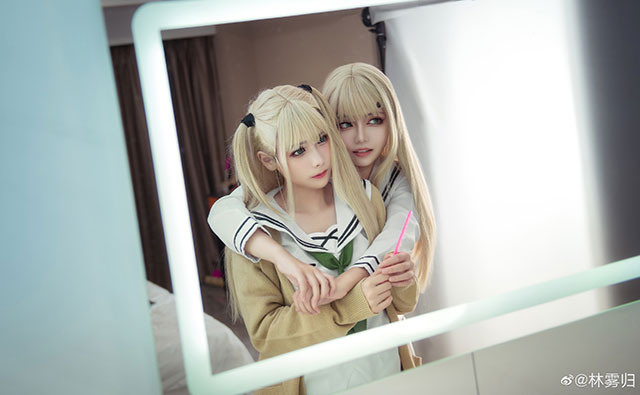 coser@林雾归拍摄制作的“美少女万华镜”cosplay作品-第1张图片