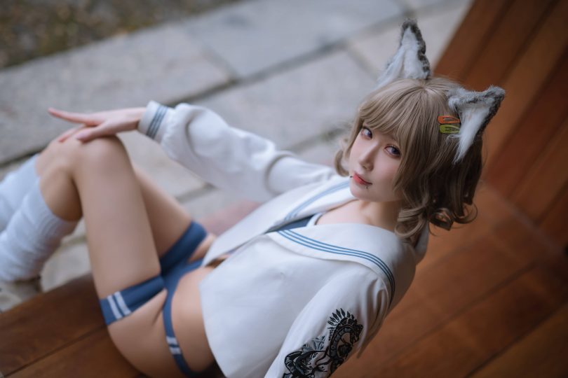 阿包也是兔娘cosplay | 阿包也是兔娘_X型体操服cos图包 [21P-183M]-第1张图片