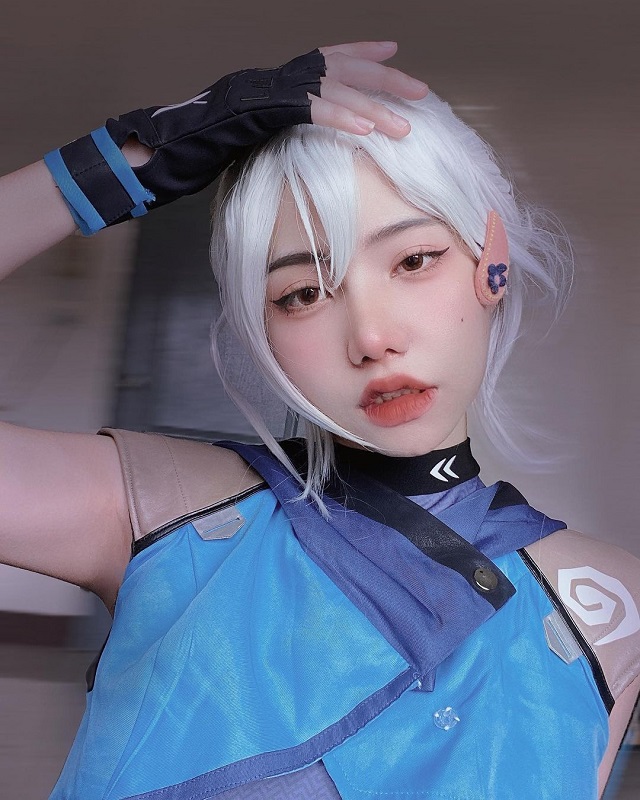 VALORANT：泰国的女coser Haneul化身超级特工，性感迷人-第1张图片