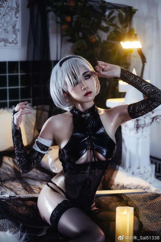 coser@小朱_Sai51338在《尼尔：机械纪元》 化身性感的2B(小朱百科)插图4