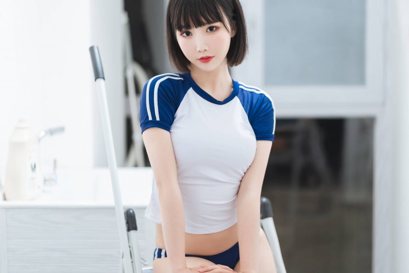 面饼仙儿cosplay | 面饼仙儿_体操服cos作品 [24P-111MB]-第1张图片