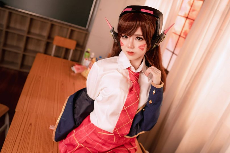 Sally Dorasnow cos D.Va | Sally Dorasnow_守望先锋·宋哈娜D.Va cos [20P-40MB]-第1张图片