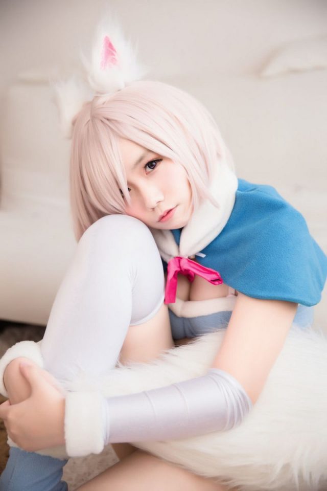 coser@麻花麻花酱在《Fate/Grand Order》化身“盾之少女”玛修-第6张图片