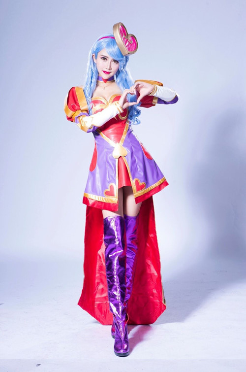 coser@夏小薇Vivi可爱的《英雄联盟》COSPLAY 照片集-第5张图片