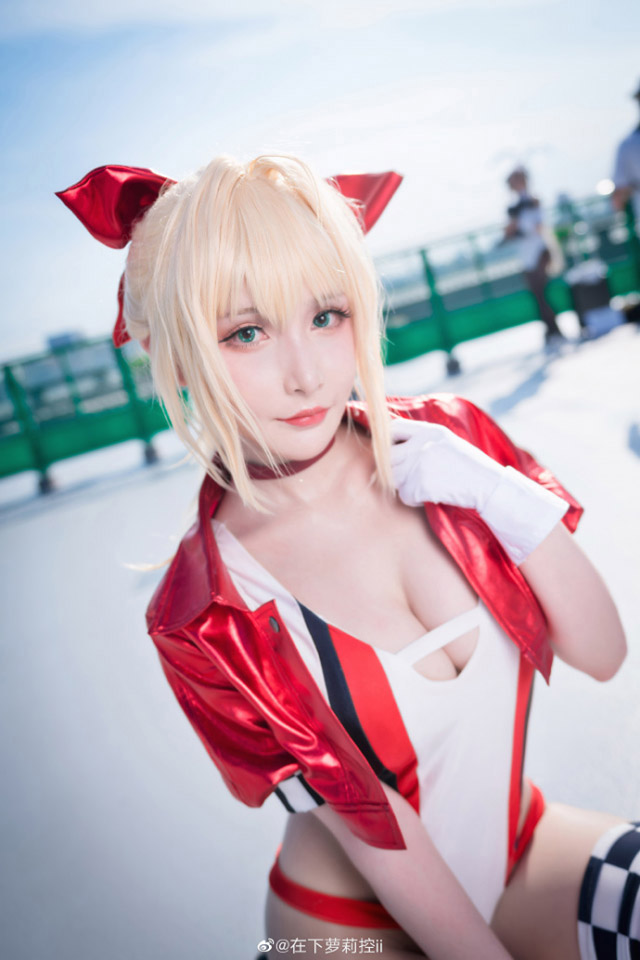 性感迷人的“赛车版”尼禄COSPLAY，在下萝莉控ii的完美选择-第6张图片