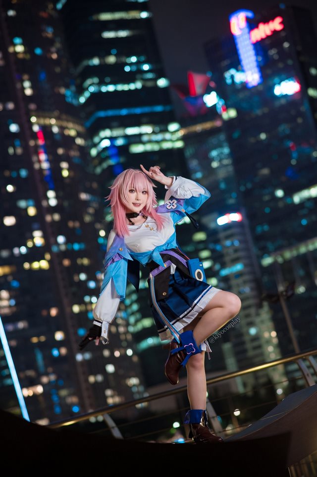 迷恋无路可逃：新加坡女coser“Kiyo키어”与《崩坏：星穹铁道》-第2张图片