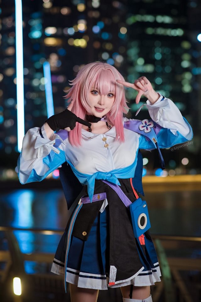 迷恋无路可逃：新加坡女coser“Kiyo키어”与《崩坏：星穹铁道》-第3张图片