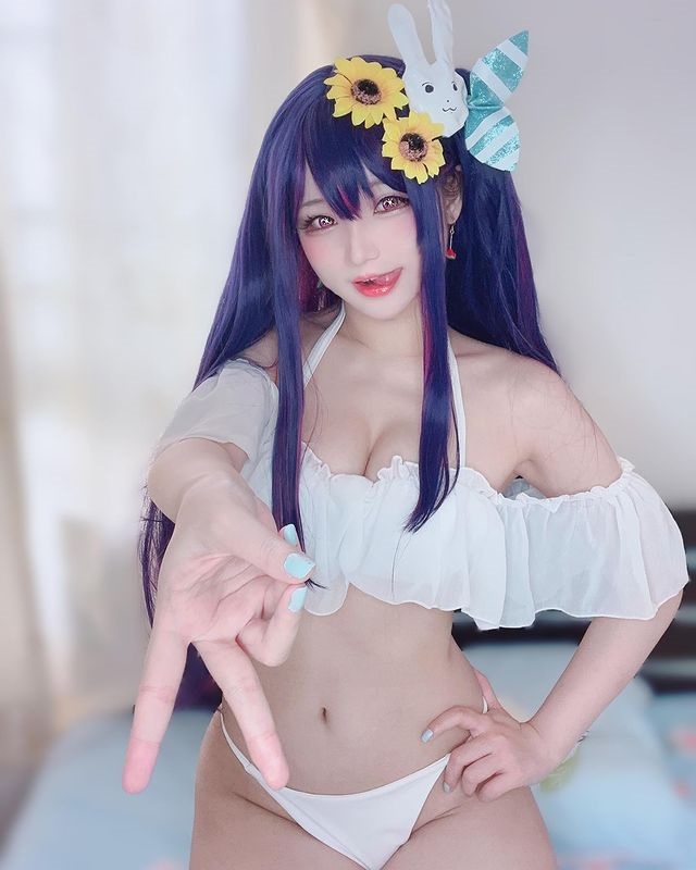 两个超级可爱的cosplay版本，来自漫画《我推的孩子》中的星野爱插图2