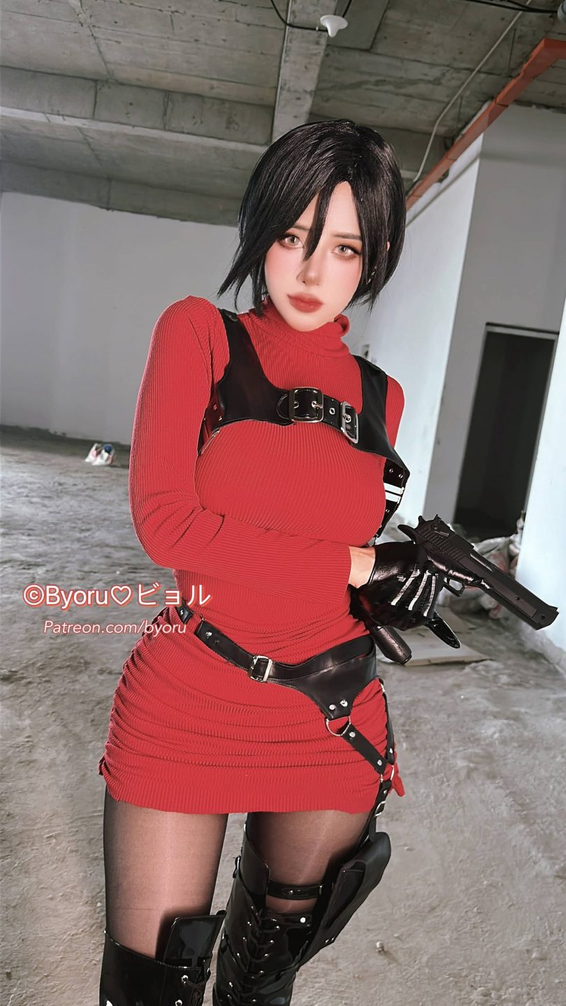 Byoru cos艾达·王 | Byoru_Ada Wong remake·艾达cos作品 [61P7V-1.16GB]-第1张图片