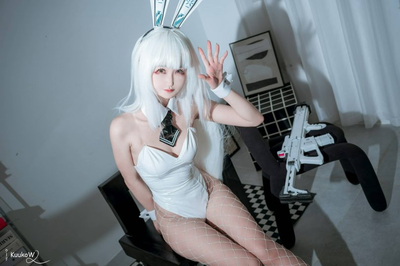 Kuuko W cos兔女郎 | Kuuko W_胜利女神NIIKKE·Blanc cos [34P-134MB]-第2张图片