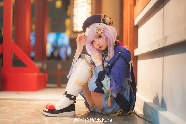 花崎Makura cos《原神》七七，可爱迷人小僵尸魅力爆棚！-第2张图片