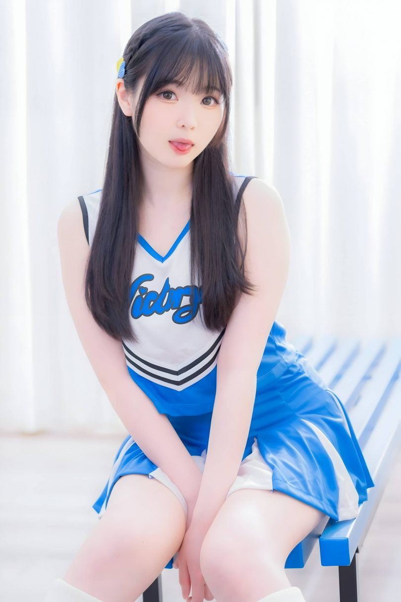 霜月shimo cos啦啦队长 | 霜月shimo_Cheerleader·啦啦队长cos [22P-202MB]-第1张图片