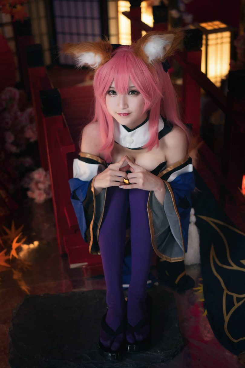 铁板烧鬼舞w cos玉藻前 | 铁板烧鬼舞w_FGO·玉藻前本子(4套) cos [92P-1.37GB]-第1张图片