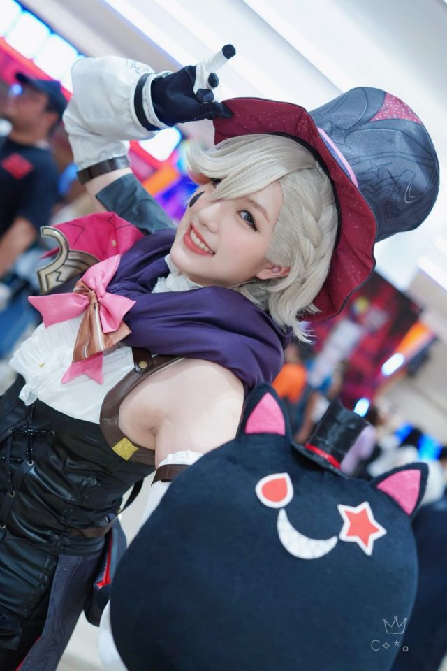 魔术天才大揭秘：coser Caramela化身《原神》中漂亮可爱的林尼-第4张图片