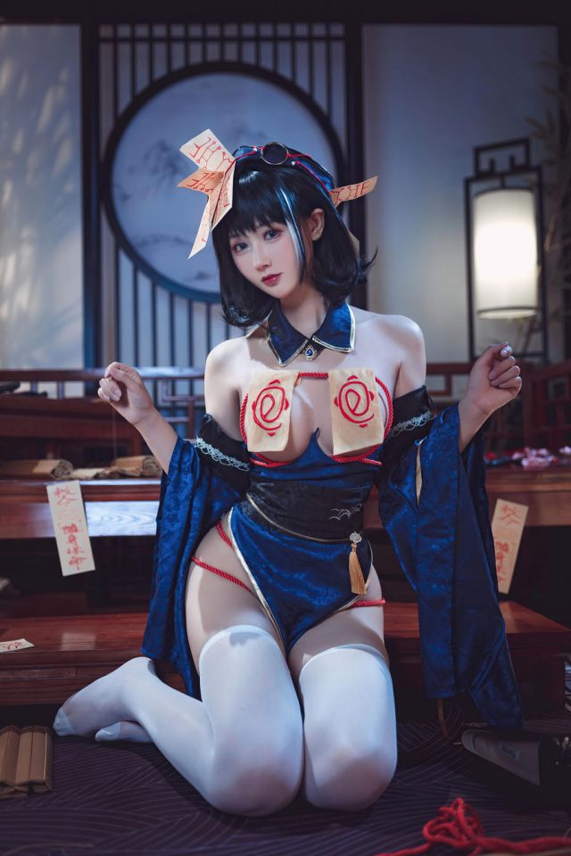 羽生三未COSPLAY：演绎文艺范与平凡之间的魅力-第5张图片