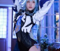 浪花骑士COSPLAY：水淼aqua cos原神·优菈[水淼aquaCOS合集]