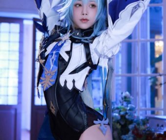 浪花骑士COSPLAY：水淼aqua cos原神·优菈[水淼aquaCOS合集]