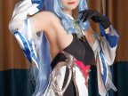 Azami甘雨cos作品 | coser Azami化身原神“椰山羊”甘雨