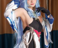 Azami甘雨cos作品 | coser Azami化身原神“椰山羊”甘雨