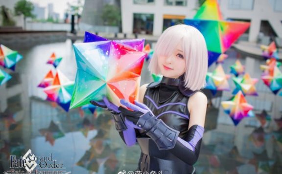 coser@荣小兔头在《命运-冠位指定》化身“盾之少女”玛修