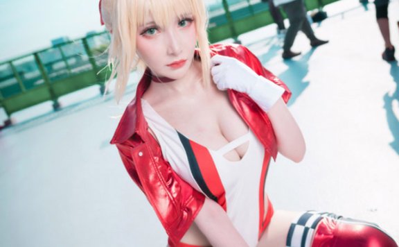 性感迷人的“赛车版”尼禄COSPLAY，在下萝莉控ii的完美选择