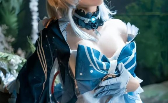 原神·珊瑚宫心海COSPLAY赏析：蠢沫沫精湛的COS还原