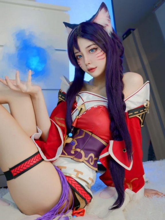 细节控的灵魂还原：coser AumAum惊艳演绎九尾妖狐阿狸