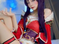 细节控的灵魂还原：coser AumAum惊艳演绎九尾妖狐阿狸